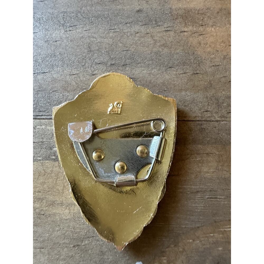 Soviet qualification badge 3rd Class metal enamel Pin Award - Picture 2 of 2